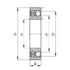 FAG Germany Self-aligning ball bearings - 1211-TVH #1 small image