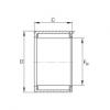 FAG Germany Drawn cup needle roller bearings with open ends - HN5020