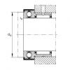 FAG Germany Needle roller/axial ball bearings - NKX70-Z-XL