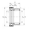 FAG Germany Needle roller/axial ball bearings - NKX70-Z-XL