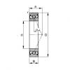 FAG Germany Spindellager - HCS7005-E-T-P4S