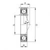 FAG Germany Spindellager - B71903-E-2RSD-T-P4S