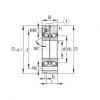 FAG Germany Axial angular contact ball bearings - ZKLF1560-2RS-PE