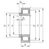 FAG Germany Cylindrical roller bearings - NJ209-E-XL-TVP2 + HJ209-E #1 small image