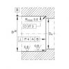 FAG Germany Needle roller/axial cylindrical roller bearings - ZARF2575-TV