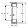 FAG Germany Cylindrical roller bearings - NUP2218-E-XL-TVP2