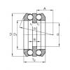 FAG Germany Axial deep groove ball bearings - 54205 + U205