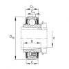 FAG Germany Radial insert ball bearings - UK209