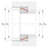 FAG Germany Angular contact spherical plain bearings - GE110-SW