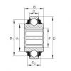 FAG Germany Self-aligning deep groove ball bearings - SK108-215-KTT-L402/70