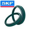 SKF Fork Oil Seal &amp; Dust Wiper Green For 1998-1999 Yamaha YZ400F #1 small image