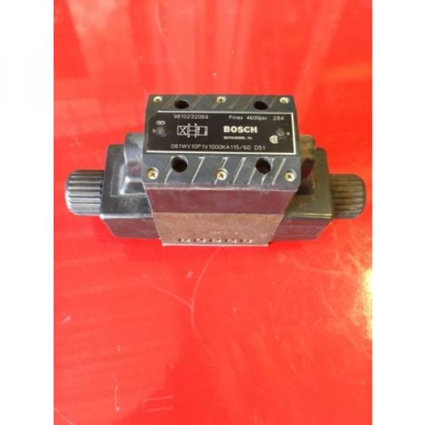 Bosch Hydraulic Valve Model O81WV10P1V1000KA115/60  9810232069 #1 image