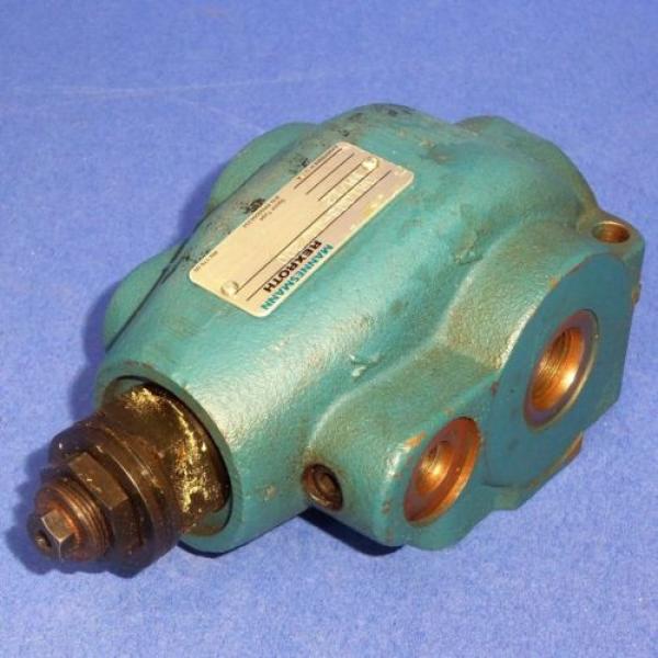 MANNESMANN REXROTH 1/2IN. NPT 1/4IN. NPT HYDRAULIC VALVE DR01G5-44/200 YM/12 #1 image