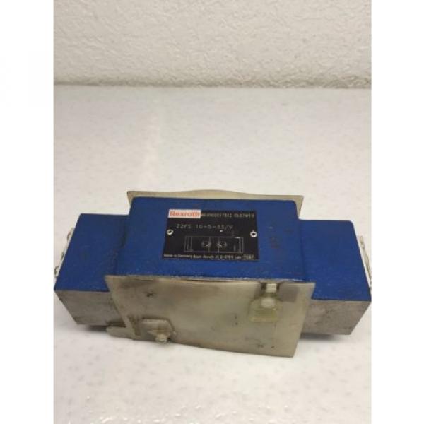 Rexroth Z2FS-10-5-33/V D05 Hydraulic Dual Flow Valve (B49) #1 image