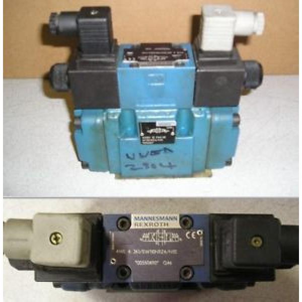 Bosch Rexroth Hydraulics 4WE 6 J61/EW110N9Z4 4WEH 10 F44/6E Hydraulic Valve #1 image