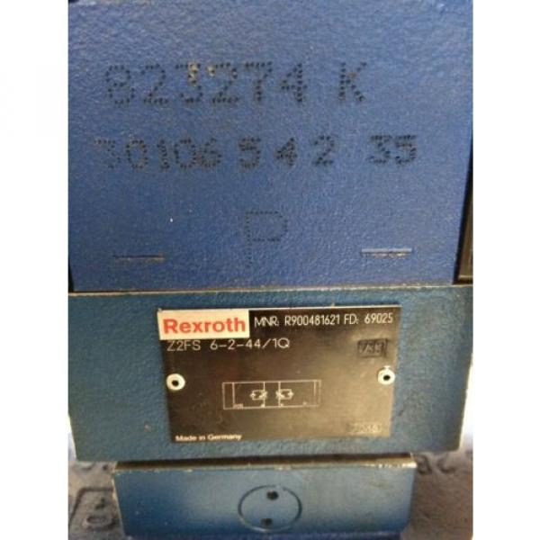 NEW REXROTH R900904406,Z2FS 6-44/1Q, VALVE,R978008115,4WE6J61/EW110N9DK25L CE #4 image