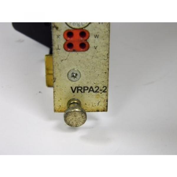 BOSCH REXROTH VT-VRPA2-2-10/V0/T5 HYDRAULIC AMPLIFIER CARD &amp; CARD HOLDER VRPA2-2 #2 image