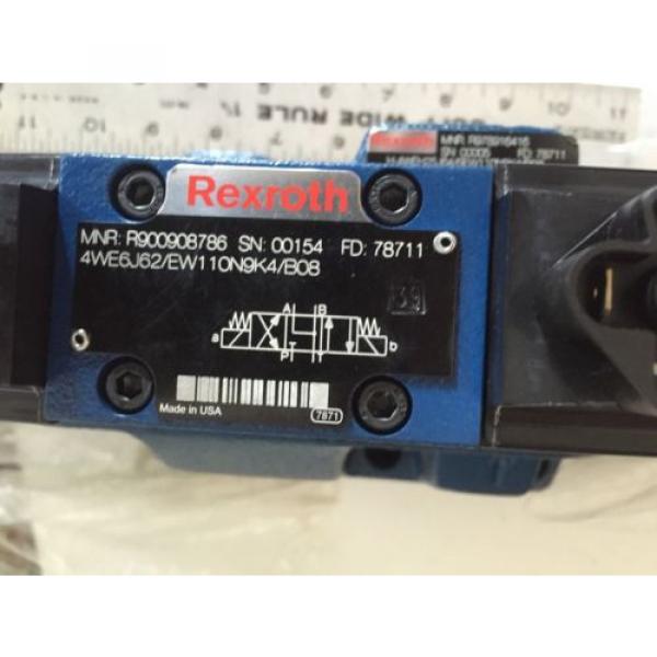 NEW REXROTH R900908786,MNR: R978916416 HYDRAULIC DIRECTIONAL CONTROL VALVE,BOXZK #2 image