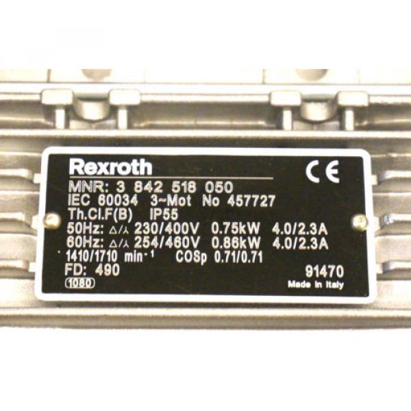 NEW REXROTH 3 842 518 050 AC MOTOR 457727 3842518050 #2 image