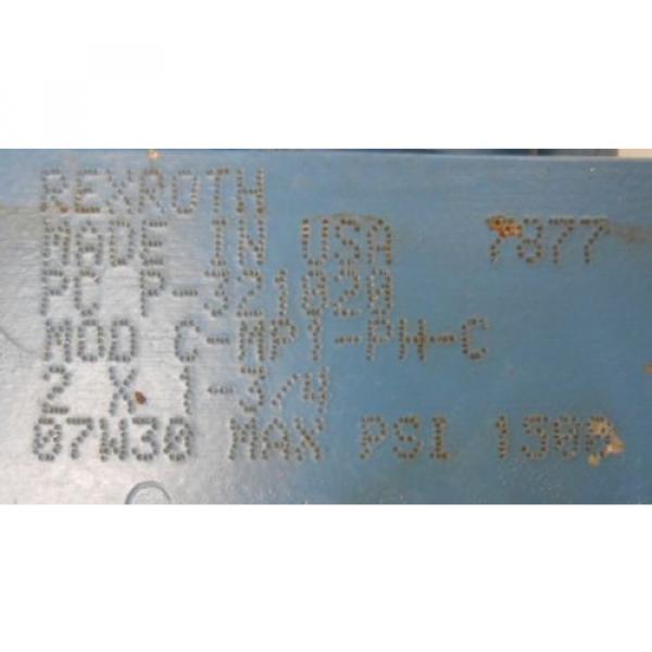 REXROTH, BOSCH, HYDRAULIC CYLINDER, P-321020, MOD C-MP1-PH-C, 2&#034; X 1-3/4&#034; #2 image