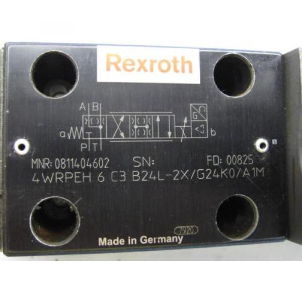 Rexroth 4WRPEH6C3B24L-2X/G24K0/A1M Bosch 0811404602 Rebuilt #2 image