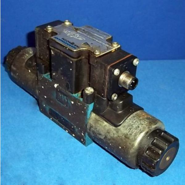 REXROTH 24V HYDRAULIC DIRECTIONAL VALVE 4WE6J61/EG24N9DK24L/B10 *JCH* #2 image