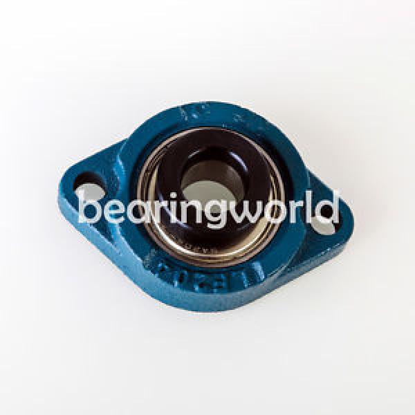 SALF205-25MM 6038X1M Deep groove ball bearings 138KH  High Quality 25mm Eccentric Locking Bearing with 2 Bolt Flange #1 image