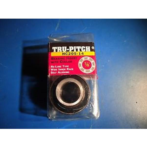 Tru-Pitch 26/580CAF3/W33X Spherical roller bearing HC205-14 7/8&#034; Eccentric Locking Collar Insert Bearing NEW #1 image