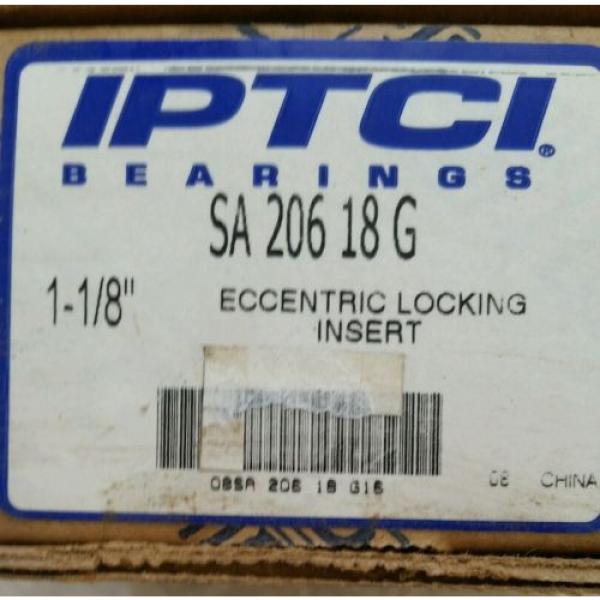 New N2226M Single row cylindrical roller bearings 2526  SA206-18G 1-1/8&#034;  Insert Bearing eccentric locking insert IPTCI #1 image