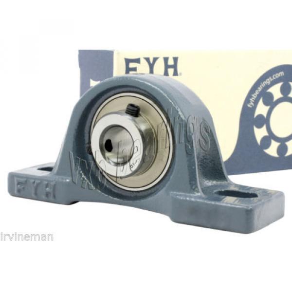 FYH FCDP170230840/YA6 Four row cylindrical roller bearings Bearing NAP201 12mm Pillow Block with eccentric locking collar Mounted 11106 #3 image