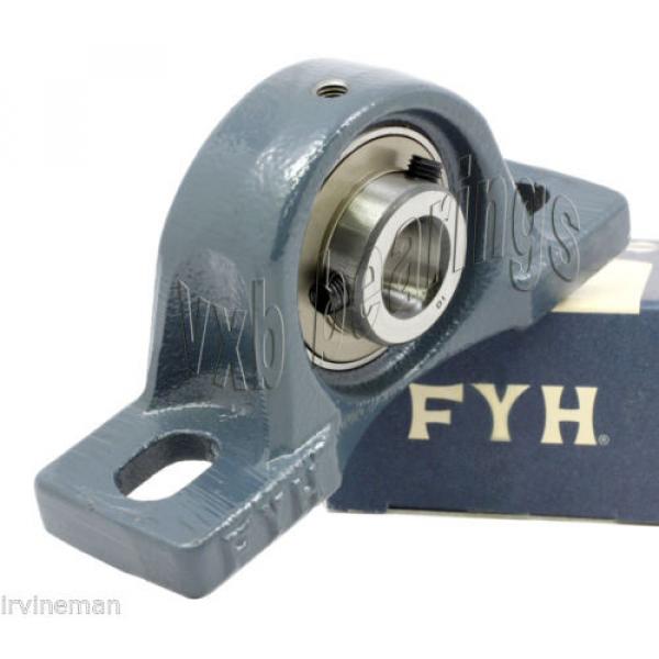 FYH NNU4924 Double row cylindrical roller bearings NNU4924K Bearing NAPK204-12 3/4&#034; Pillow Block with eccentric locking collar 11147 #7 image