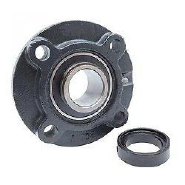 HCFC204 NNCF5068V Full row of double row cylindrical roller bearings Flange Cartridge Bearing Unit with Eccentric Collar lock 20mm Bore Mount #1 image