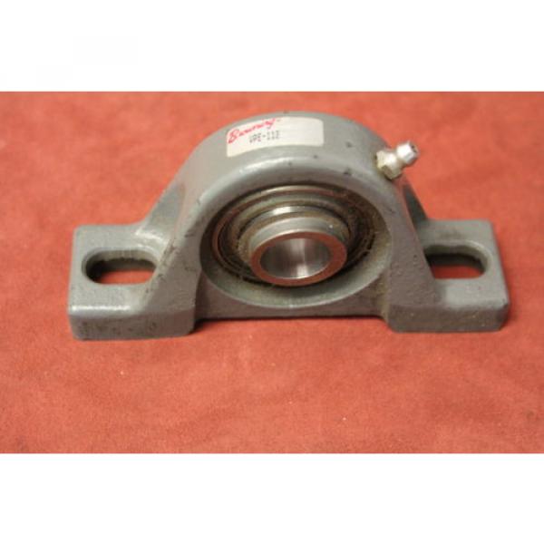 Browning 7244BM Single row angular contact ball bearings 66244 DT/DB/DF VPE-112 3/4&#034; ID Pillow Block Ball Bearing, 2 Bolt, Eccentric Lock New #1 image