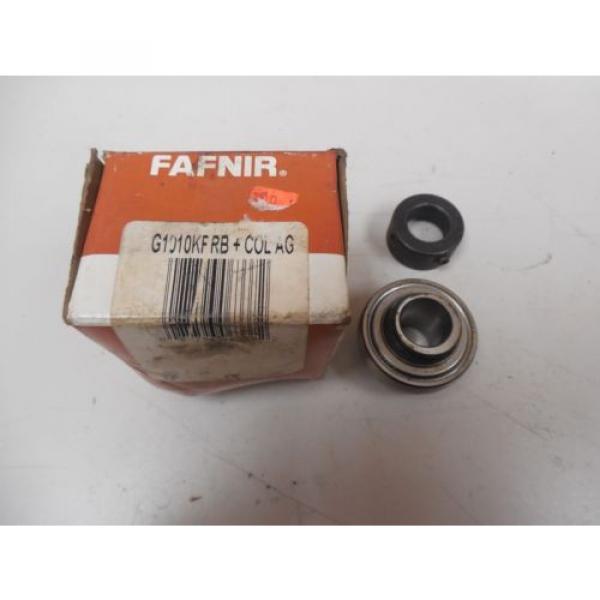 FAFNIR 619/1600F1 Deep groove ball bearings 10009/1600 BEARING WITH ECCENTRIC COLLAR G1010KFRB + COL AG NIB #1 image