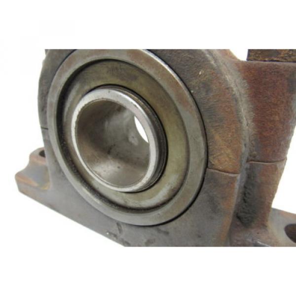 Browning 6044M Deep groove ball bearings 144H PB950-NE 1-11/16&#034; Non-Expansion Eccentric Split Housing Pillow Block #4 image