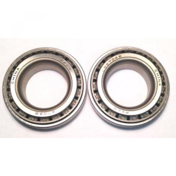 2 Pack Peer Bearing LM67010/LM67048 Tapered Roller Bearing Set  6 (NEW) (DA7) #2 image