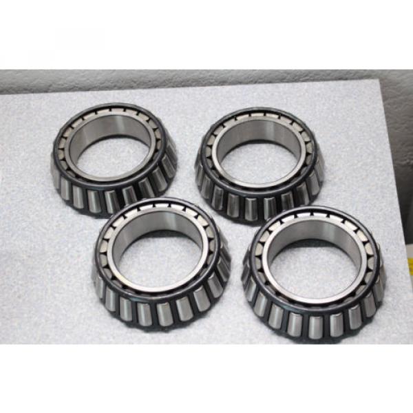 4x Hyatt HM518445 Tapered Roller Bearing for Set 415 3-1/2&#034; ID TP Trailer Axle #1 image