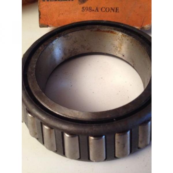  TAPERED ROLLER BEARING 598 A CONE #3 image