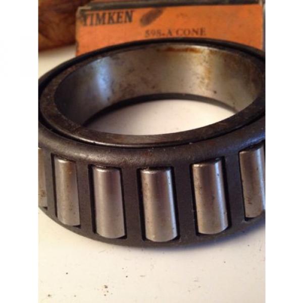  TAPERED ROLLER BEARING 598 A CONE #4 image