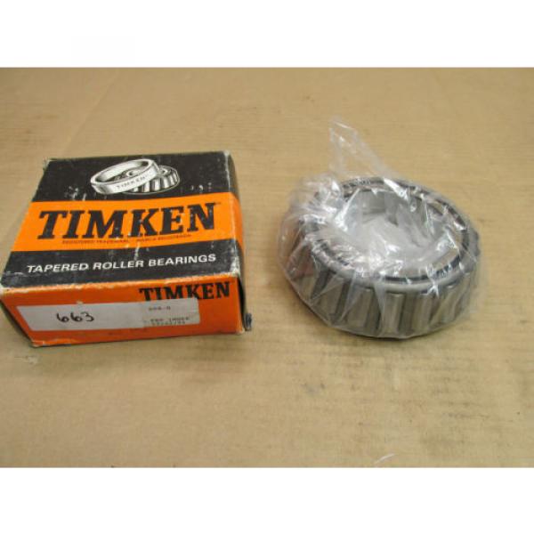 NIB  663 TAPERED ROLLER BEARING 663 82mm ID #1 image