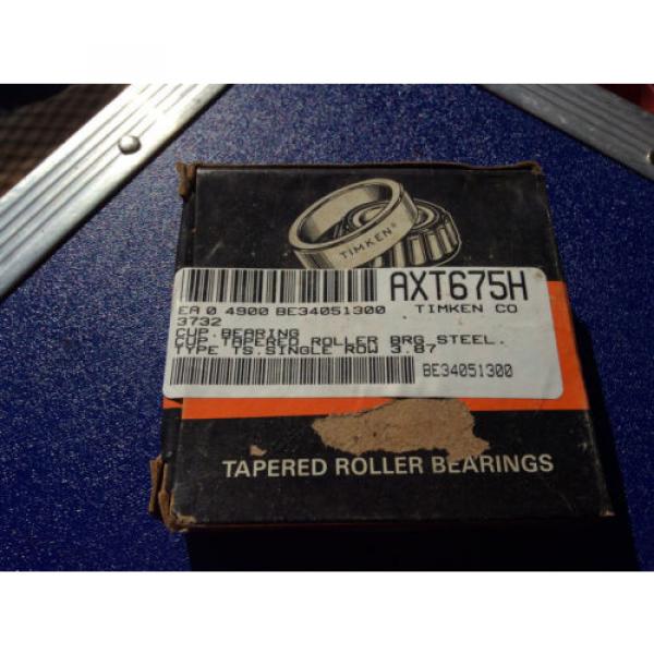 (1)  3732 Tapered Roller Bearing Outer Race Cup Steel Inch 3.875&#034; Outer #1 image