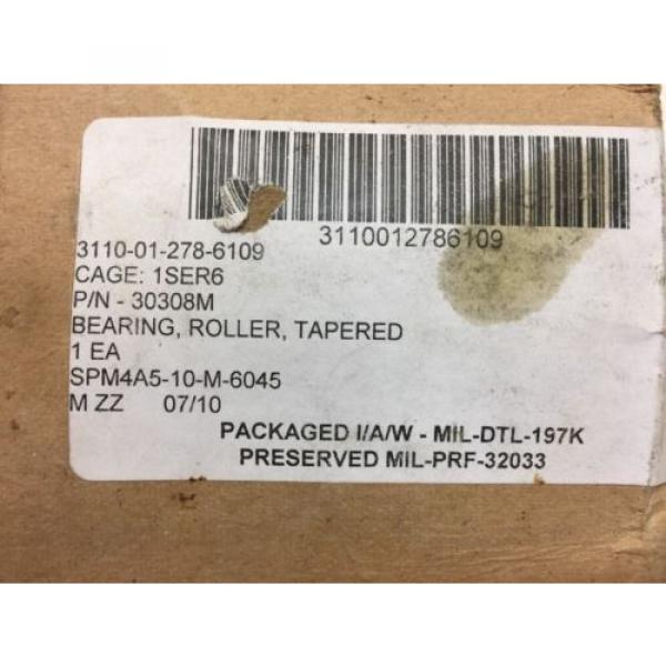  Tapered Roller Bearing Y30308M Isoclass AN/MLQ-36 Lav #4 image