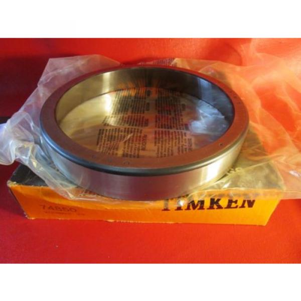  74850 Tapered Roller Bearing Single Cup; 8 1/2&#034; OD x 1 3/8&#034; Wide #1 image