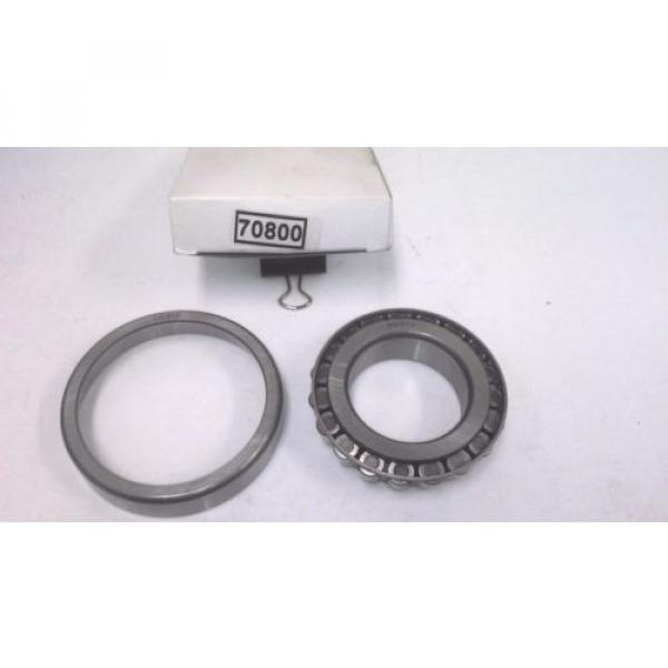 TAPERED ROLLER BEARING CUP &amp; CONE 70800 30210 50 mm X 90 mm X 22mm THRUST PINION #1 image