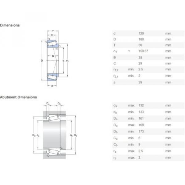  32024 X Tapered roller bearings #2 image