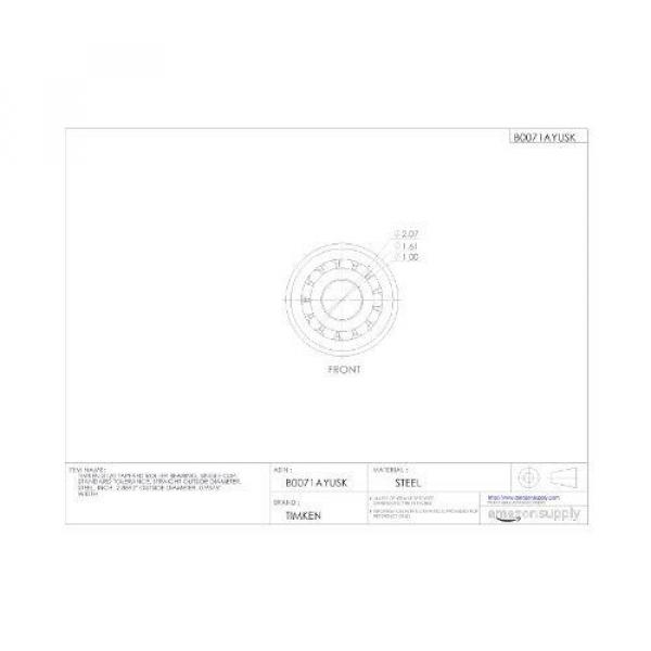  3120 Tapered Roller Bearing Single Cup Standard Tolerance Straight #2 image