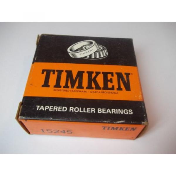 NIB  TAPERED ROLLER BEARINGS MODEL # 15245 NEW OLD STOCK #1 image