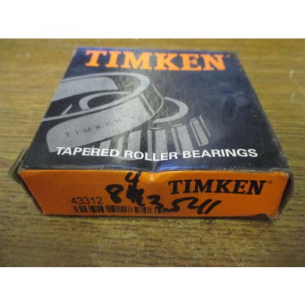 NEW  LOT OF 4 TAPERED ROLLER BEARINGS 43312 #3 image