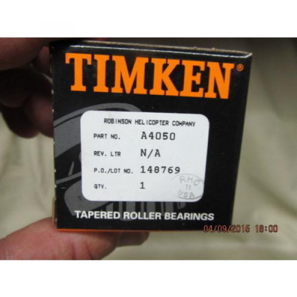 NEW SEALED  A4050 TAPERED ROLLER BEARING CONE A-4050 A4050 FREE SHIP #7 image