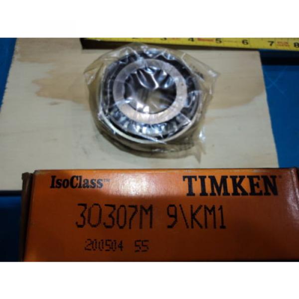  TAPERED ROLLER BEARINGS 30307M9/KM1 ISOCLASS BEARING #1 image